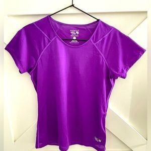 Mountain Hardware Women’s Purple Fitness T-Shirt